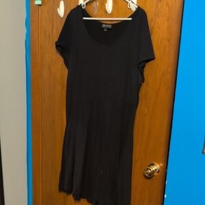 Forever 21 Black Midi Dress